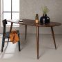Sanford matbord 180 x 90 cm - M�rkbrun