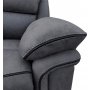 Reclinerf�t�lj gr� (Mikrofiber) - Riverdale