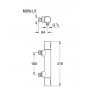 Grohe Duschblandare termostat 160 cc, DN 15 Grohtherm 3000 Cosmopolitan 34174