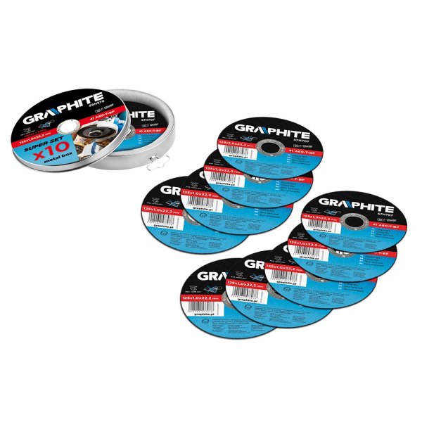 Kapskiva, 125 x 1.0 x 22.2 mm - 10 delar Kapskiva, 125 x 1.0 x 22.2 mm - 10 delar