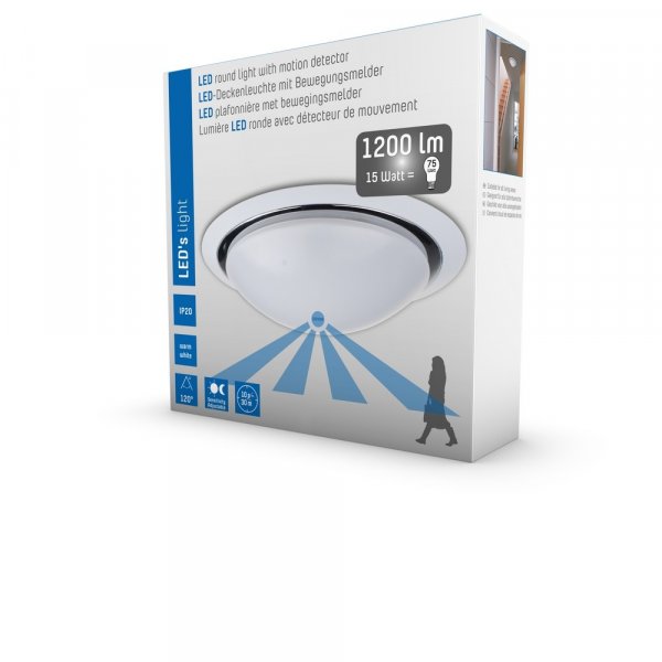 Plafond 1200lm med sensor IP20 Plafond 1200lm med sensor IP20