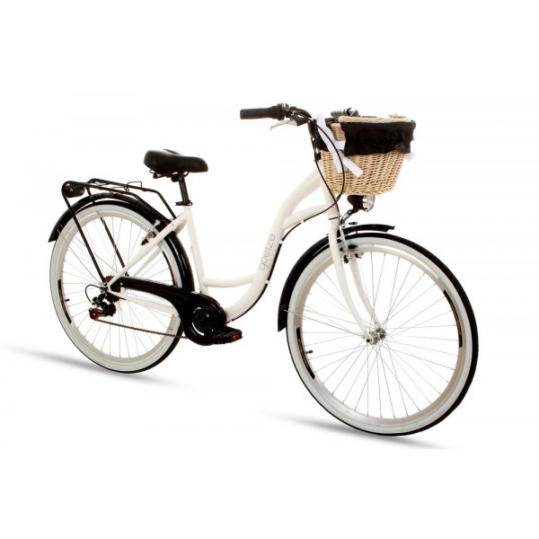 Damcykel Goetze Mood - svart / Vit + L�sk�tting