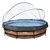 Pool ø360 cm - Brun + Kupoltak
