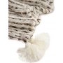 Mickel pl�d 130x170 cm - Brun/vit