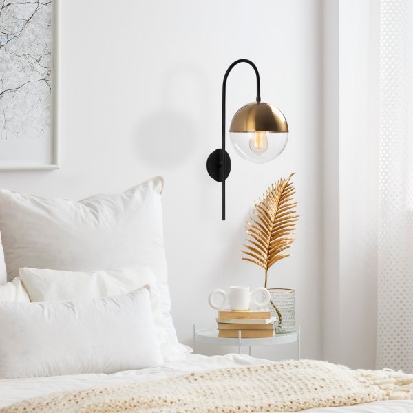 Bastos v�gglampa 3055 - Svart/vintage