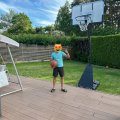 Kundbild Basketst�llning Jump - 150 - 305 cm: Det tog l�ng tid att samla ihop...