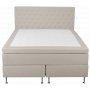 Kontinentals�ng 180x200 cm beige pocketfj�dning 5 zoner