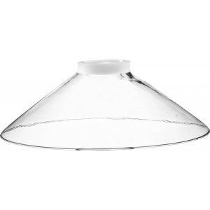 August lampsk�rm - Klarglas - 25 cm