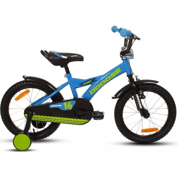 Barncykel D\\\'Goose 16\\\" - bl