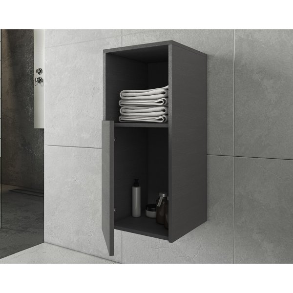 Badrumsmbler Sorrento - Grafitfrgat set