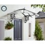 Canopia Lily French Entrtak 1,2 x 1,8 - Svart/klarglas