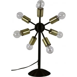 Bordslampa Str�la - Svart / m�ssing