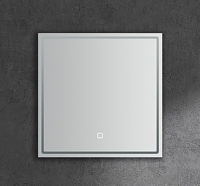 Badrumsspegel Halo med LED-Belysning - 55 cm Badrumsspegel Halo med LED-Belysning - 55 cm