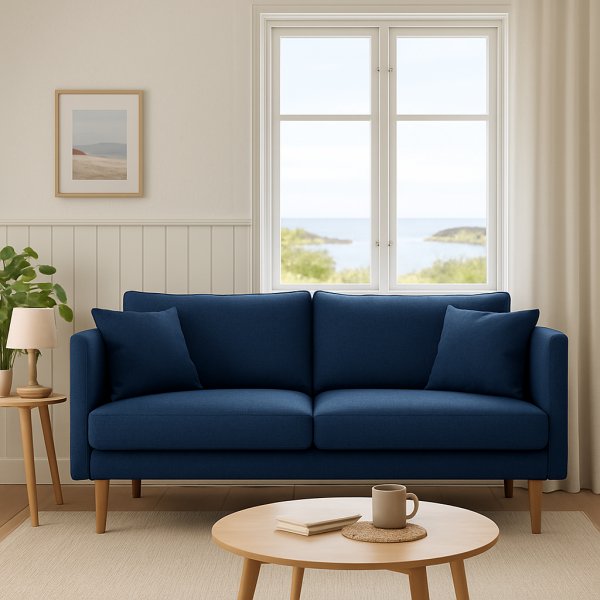 Soffa �stermalm 223 cm - Bl�