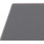 Cross sidobord 50 cm - Krom/svart