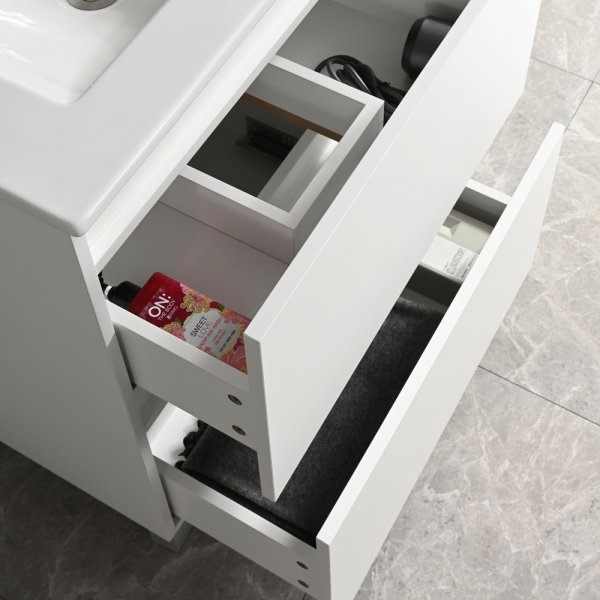 Badrumsmöbler Split - Vit Badrumsmöbler Split - Vit