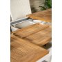 Dotorp Matgrupp (160x90) - Vit/Natur - 4 Stolar