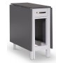 Klaffbord Vit 30/90/150x80 cm - Fårö Klaffbord Vit 30/90/150x80 cm - Fårö