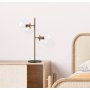 Fasett bordslampa klar - Vintage