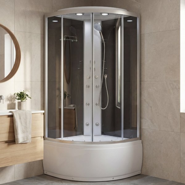 Duschkabin 90x90x215 cm | Infinity 90