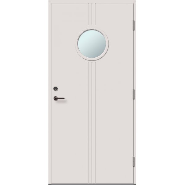 Ytterd�rr Linnea med glas