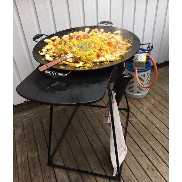 Stekhll med stekbord Hllmark - 78 cm