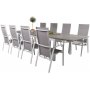 Ekenäs Matgrupp (224x100) - Vit/Grå - 8 Stolar Ekenäs Matgrupp (224x100) - Vit/Grå - 8 Stolar
