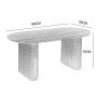 Callum matbord 180x90 cm - Valn�t