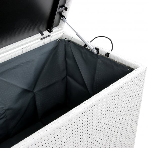 Alma tyynylaatikko valkoinen synteettinen rottinki