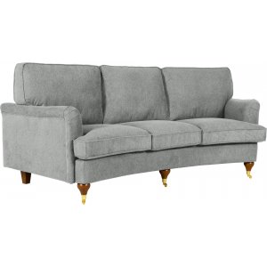 Howard 3-sits soffa 225 cm - grå Howard 3-sits soffa 225 cm - grå