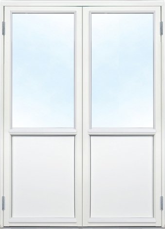 Parfnsterdrr - 3-glas - Tr - U-vrde: 1,1 - Outlet