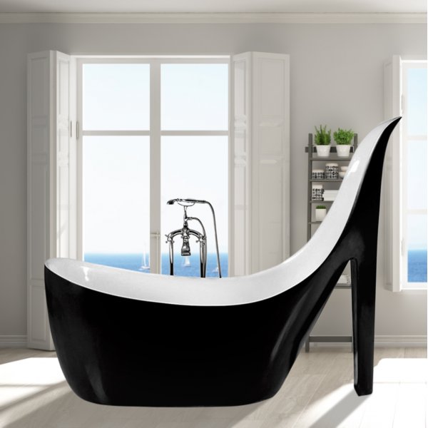 Badekarsko til damer 180 cm | Eksklusivt design | Stbejern