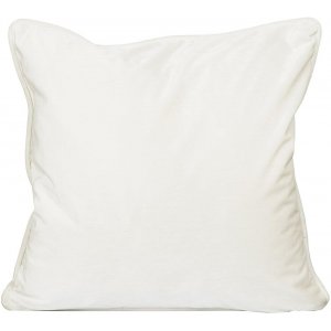 Elise kuddfodral 45 x 45 cm - Vit