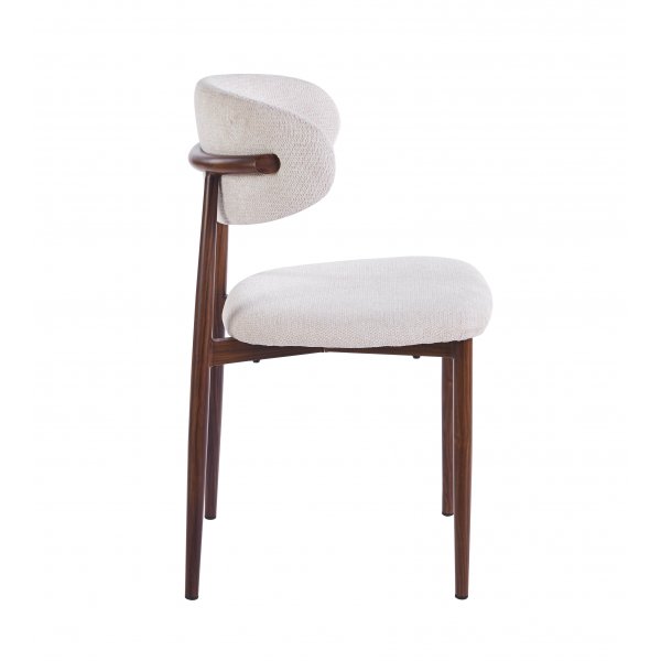 Ingrid matstol Beige/valn�t