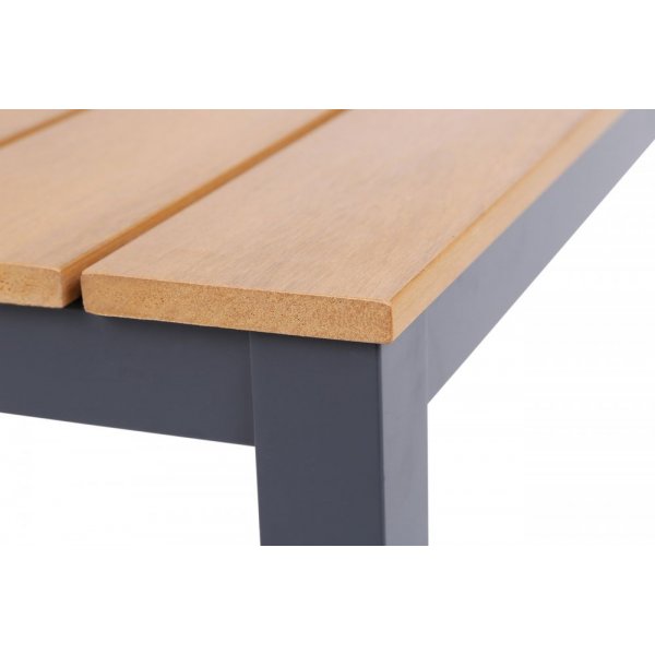 H�rnsoffa Burgos med bord - Gr�/ljusgr�