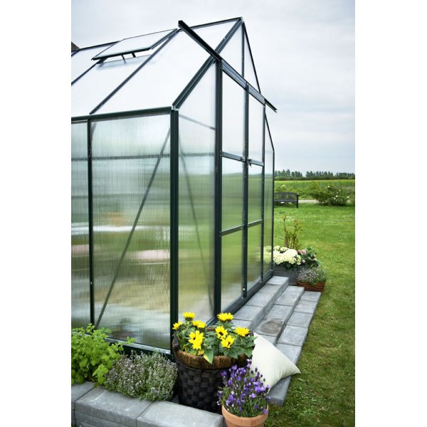 Växthus Magnum 8,3 m² - Svart Växthus Magnum 8,3 m² - Svart