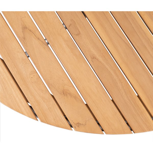 M�llan runder Tisch �130 cm - Teakholz