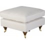 1 Fotpall Howard i beige tyg - Watford Deluxe