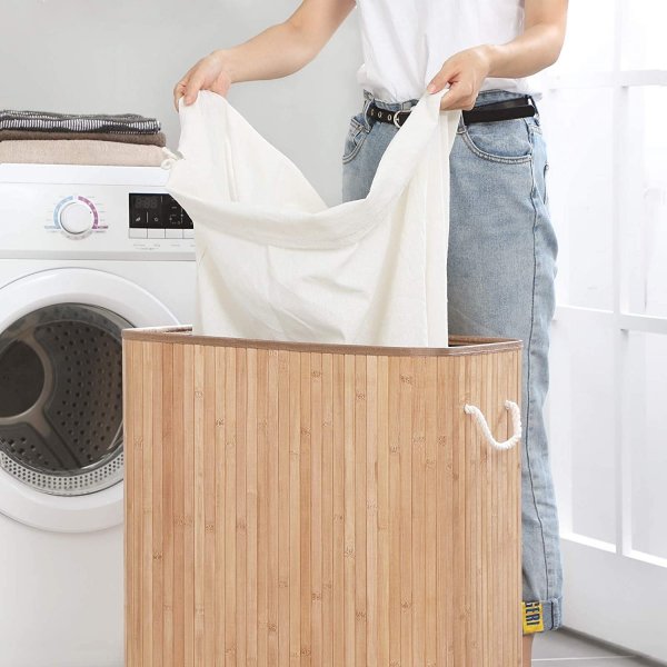 Carolin tv�ttkorg 100 l - Bambu