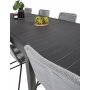 Holma Matgrupp (160x100) - Svart - 8 Stolar