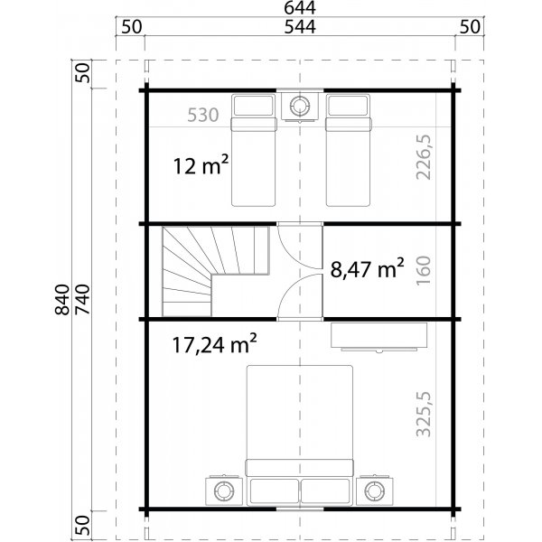 Sommerhus Elliot C - 42,5 m