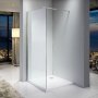Duschv�gg Nordamist Maris - Klarglas & Krom, Bredd 70, 80 & 90 x 195 cm