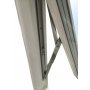 Vridfnster med bgpost - 2-glas - Aluminium
