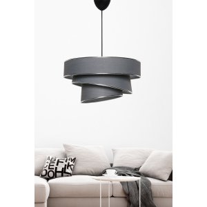 Couper taklampa - Antracit/silver
