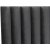 Pernilla s�nggavel Antracit (Sammet) - 210 x 135 cm
