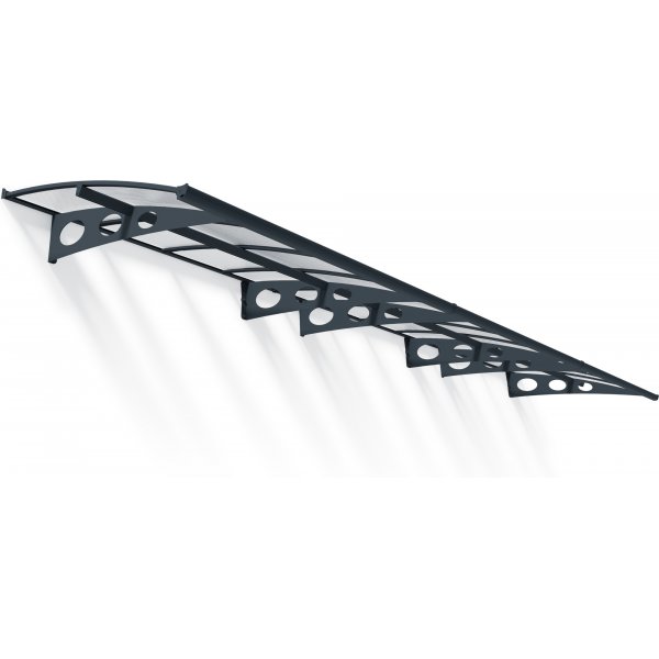 Canopia Herald Entrétak 1,4 x 6,7 - Grå/opalglas Canopia Herald Entrétak 1,4 x 6,7 - Grå/opalglas