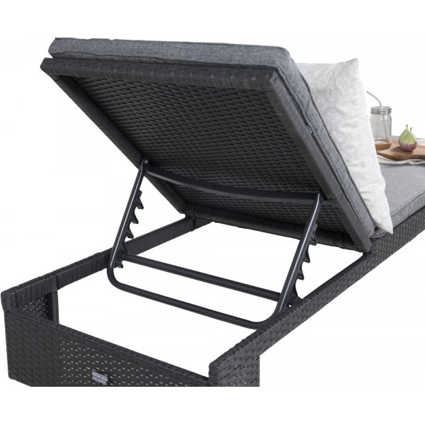 Fjällberg Solstol – Svart Fjällberg Solstol – Svart