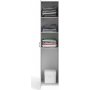 Space garderob vit - 40 cm bred - 175 cm h�g
