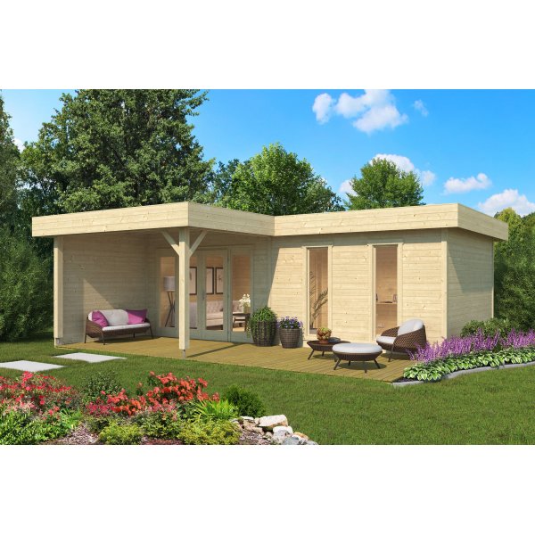 Attefallhaus Bravo B - 24,5 m² Attefallhaus Bravo B - 24,5 m²