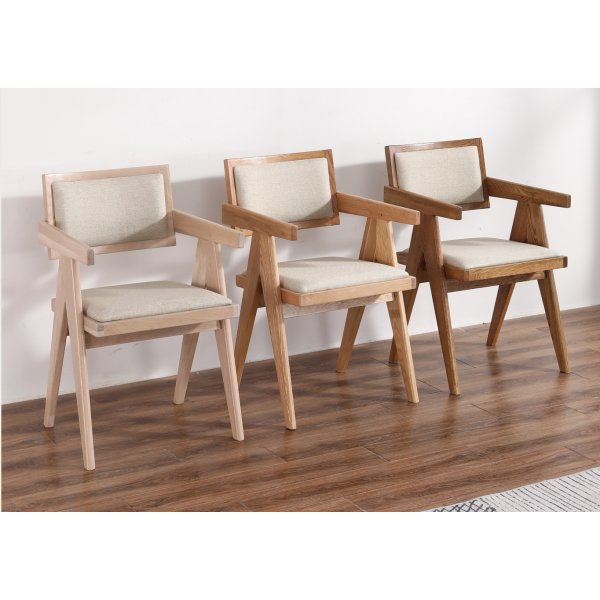 Feel Design Sara karmstol - Ek / Linne